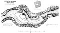 1871. Donaustrudel bis Donauwirbel. Turmgrundriss.