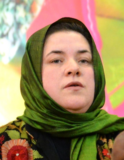 Nasrin Oryakhil Afghanistani gynecologist and obstetrician