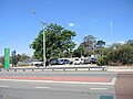Northern station carpark. View south-east from Railway Parade.