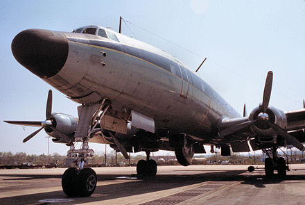 A Lockheed EC-121S Coronet Solo from the 193rd Tactical Electric Warfare Group, Pennsylvania Air National Guard