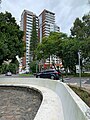 Torres Echo, vista desde la Avenida Las Américas