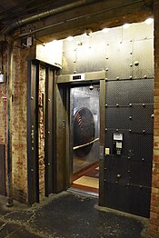Elevator to the MLB.com offices