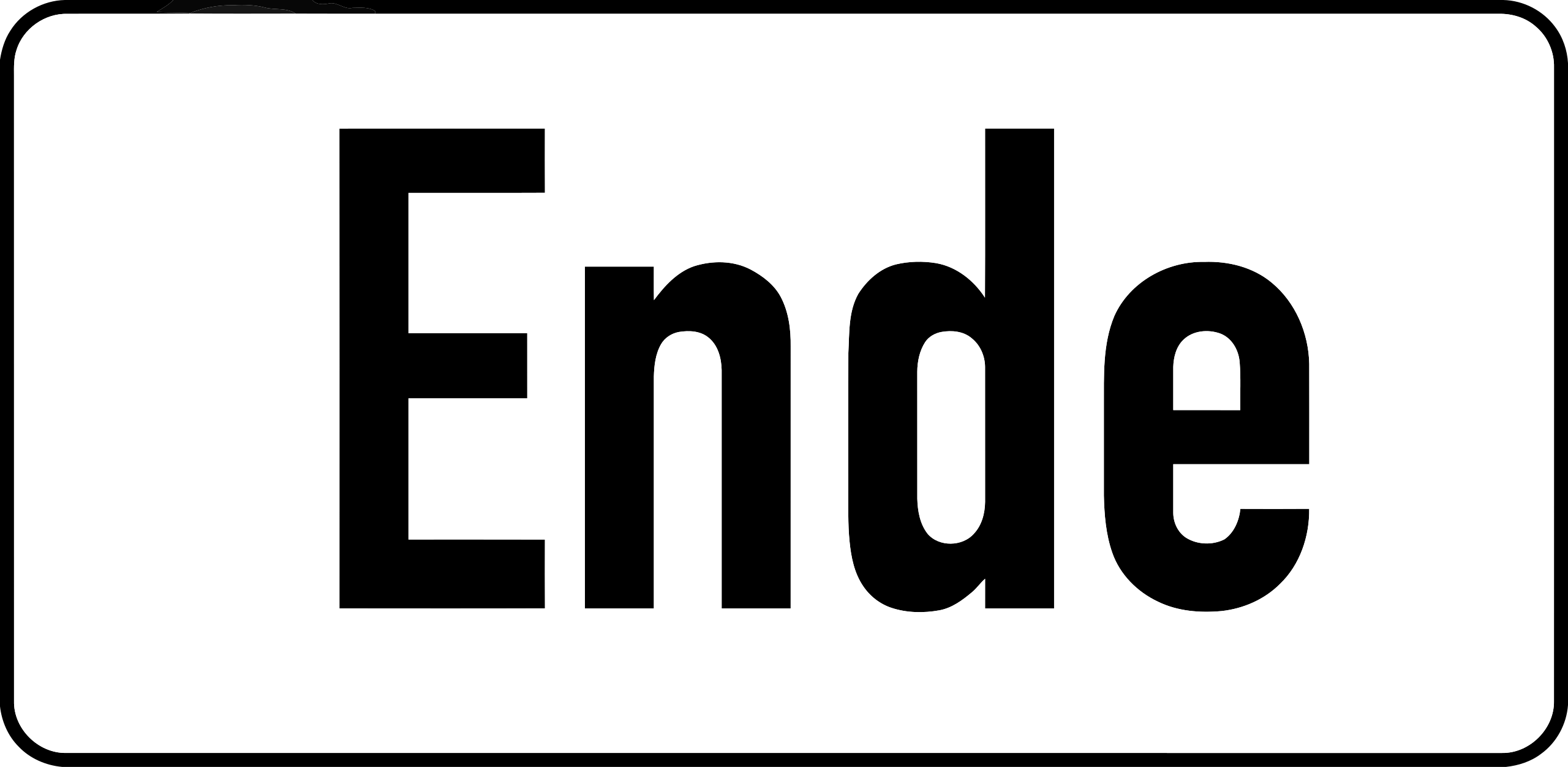 Ende 