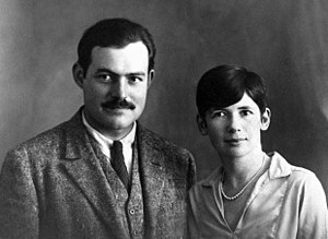 Ernest and Pauline Hemingway, Paris, 1927 Ernest and Pauline Hemingway, Paris, 1927.jpg