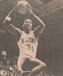 Ernie Myers captured by The Duke University Chronicle Ernie Myers, Duke Chronicle 1985-11-21.jpg