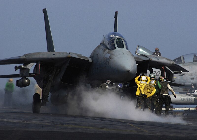 File:F-14D Tomcat, USS Theodore Roosevelt (CVN 71), Jan. 12, 2006.jpg