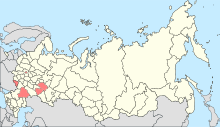 Federal nga mga hilisgutan sa Russia nga adunay usa ka entidad nga gitawag nga AlexeyEvsky District