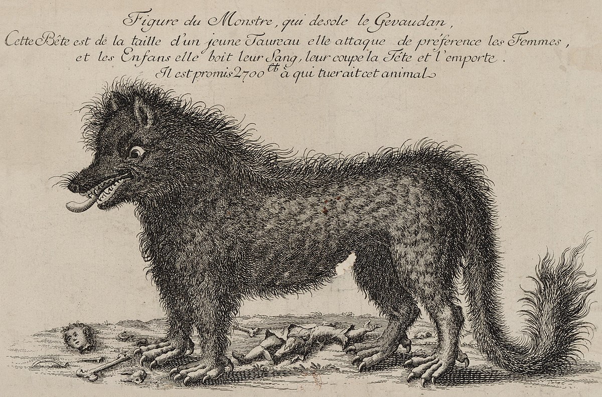 File Figure Du Monstre Qui Desole Le Gevaudan Jpg Wikimedia Commons