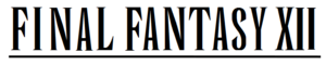 Final Fantasy XII wordmark.