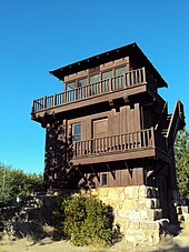 Henness Ridge Fire Lookout, historic structure #5300