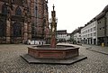 Deutsch: Der Fischbrunnen auf dem Münsterplatz