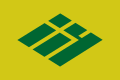 Flag of Kajikawa, Niigata (1962–2005).svg