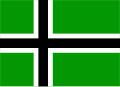 Flag of the Forest Finns. Uploaded 10 August 2014