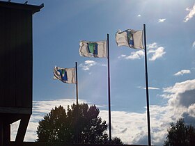 Flags of Lavaltrie, Quebec, Canada - 20060920.jpg