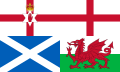 Flags of Northern Ireland, England, Scotland, and Wales.svg