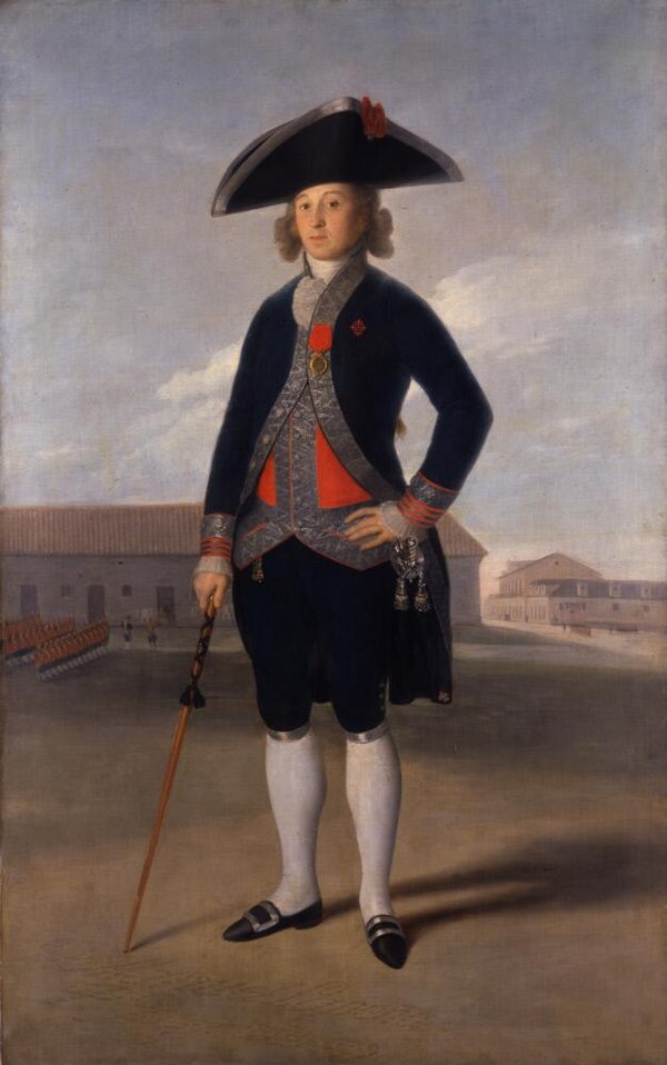 Portrait of General Manuel la Peña, commander of the Coalition forces that attempted to relieve the siege