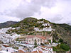 Frigiliana, perched atop a hill.