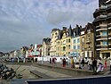 The seafront promenade