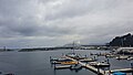 beautiful seas and ships in Gangneung, Korea