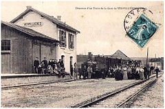 Gare C.D.A à Verpillières-sur-Ource (Aube)