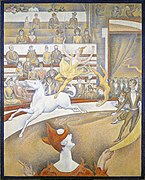 Georges Seurat, Cirkus, 1891.