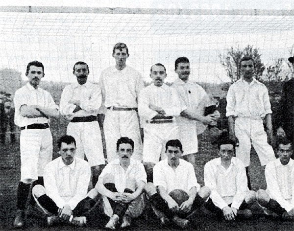 The team that won the first German league championship in 1903