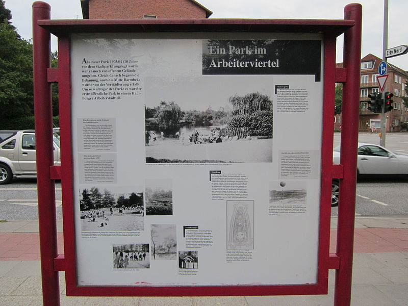 File:Geschichtstafel am Schleidenpark in Hamburg-Barmbek-Süd 1.jpg