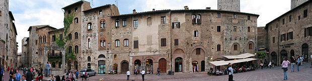 Billede af piazza della Cisterna