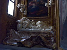 Extase de la bienheureuse Ludovica Albertoni (1675), église San Francesco a Ripa, Rome