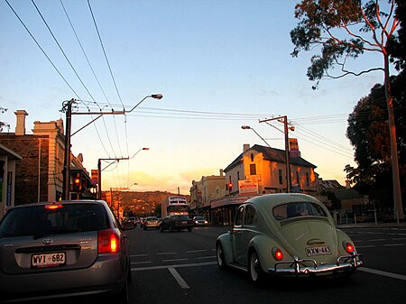 Glen osmond road peak