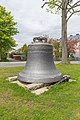 * Nomination Bell near the resurrection church in Hof, Germany. --PantheraLeo1359531 16:09, 30 June 2021 (UTC) * Promotion  Support Good quality. --Steindy 18:46, 30 June 2021 (UTC)