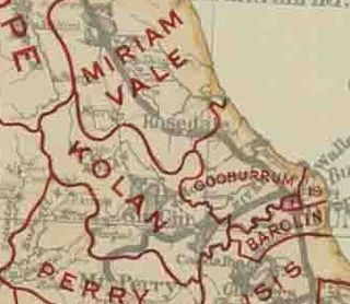 <span class="mw-page-title-main">Shire of Gooburrum</span> Local government area in Queensland, Australia