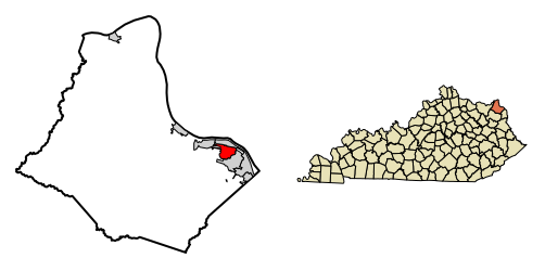 File:Greenup County Kentucky Incorporated and Unincorporated areas Raceland Highlighted 2163858.svg