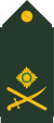 Guyana Defence Force (GDF) Major General rank insignia.svg