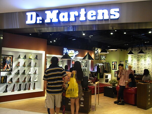 A Dr. Martens retail store in Hong Kong (2012)