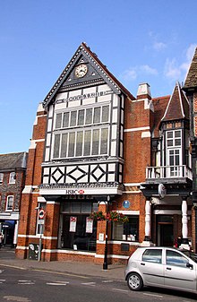 The Old Town Hall, Wantage, completed in 1878