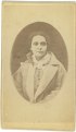 Half-length portrait of a woman, facing slightly right LCCN99615652.tif