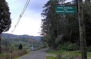 <span class="mw-page-title-main">Happy Valley, Blount County, Tennessee</span> Unincorporated community in Tennessee, United States