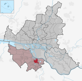 Placering af Hamburg-Harburg