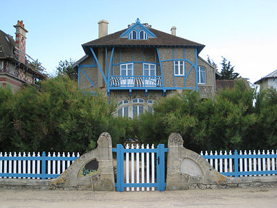 Villa La Bluette in Hermanville-sur-Mer, Calvados (1899–1900)