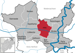 Hille - Harta