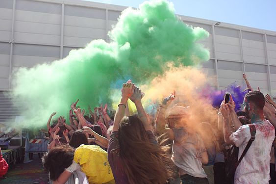 Holi Festival 2017 in Nuova Fiera di Roma