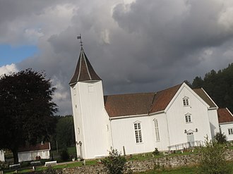 View of the church. Holum kirke2.JPG