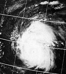 Satellite image of Hurricane Beulah