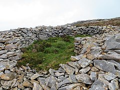 Inside the Celtic Iron Age hillfort of Tre'r Ceiri, Gwynedd Wales, with its 150 houses; finest in Europe 75.jpg