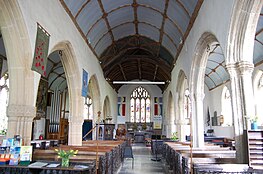 Interior Interior, St Olaf's church, Poughill - geograph.org.uk - 2889867.jpg