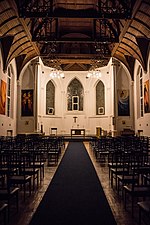 Interior of St Andrew's Anglican Church in Moscow - 01.JPG