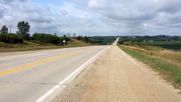 Iowa 44 east of Guthrie Center