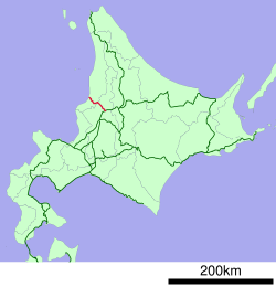 Route of the Rumoi main line