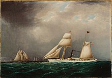 Το αμερικανικό Έμιλυ (περ. 1878) Ναυτικό μουσείο, Βιρτζίνια, ΗΠΑ